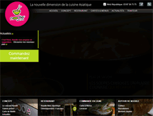 Tablet Screenshot of noodle-restaurant.fr